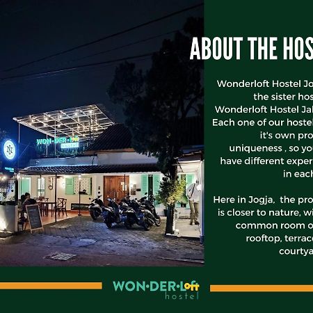 Wonderloft Hostel Jogja Джокьякарта Экстерьер фото